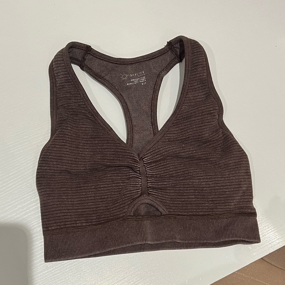 AE AERIE OFFLINE SEAMLESS SPORTS BRA BRALETTE